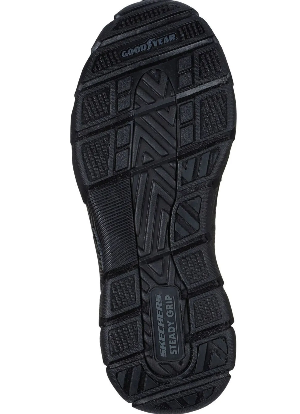 New Skechers , bequeme Herren-Slipper, mit geformter Slip-Ins Fersenplatte SCHWARZ