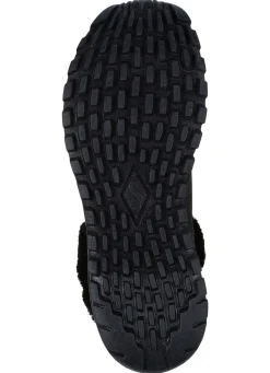 Clearance Skechers , gefütterte Damen-Boots, Winterschuhe, mit flauschigem Plüschkragen SCHWARZ
