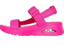 Best Skechers Sandale aus dehnbarem Textilmaterial PINK