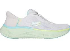 Discount Skechers Sneaker mit geformter Slip-Ins Fersenplatte EISGRAU-MULTICOLOR