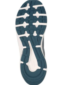 Sale Skechers , sportliche Damen-Sneaker, mit herausnehmbarem Fußbett SILBER-GRAU
