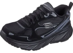 Outlet Skechers , sportliche Damen-Sneaker, mit Klimamembrane SCHWARZ