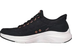 New BADER SKECHERS, stylische Damen-Sneaker, mit geformter Slip-Ins Fersenplatte SCHWARZ