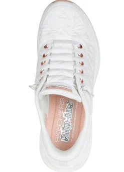Online BADER SKECHERS, stylische Damen-Sneaker, mit geformter Slip-Ins Fersenplatte WEISS