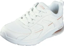 Outlet Skechers , stylische Damen-Sneaker, mit Schnürung WEISS