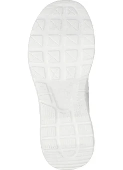 Outlet Skechers , stylische Damen-Sneaker, mit Schnürung WEISS