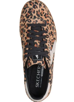 Skechers , trendige Damen-Sneaker, mit Schnürung BRAUN-BUNT
