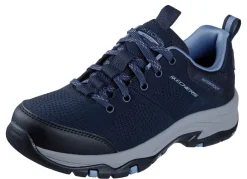 Best Skechers , wetterfeste Damen-Schnürschuhe, mit Klimamembrane DUNKELBLAU