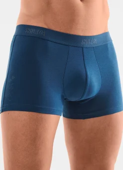 Outlet SLOGGI SLG Zweierpack Pants mit Elastikbund 1X BLAU, 1X GRAFIT