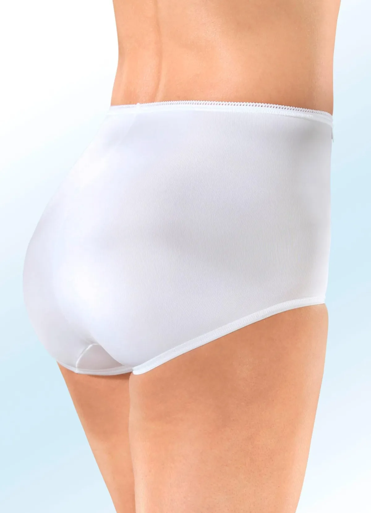 Hot SLOGGI 24/7 Dreierpack Slips mit flachen Abschlüssen WEISS