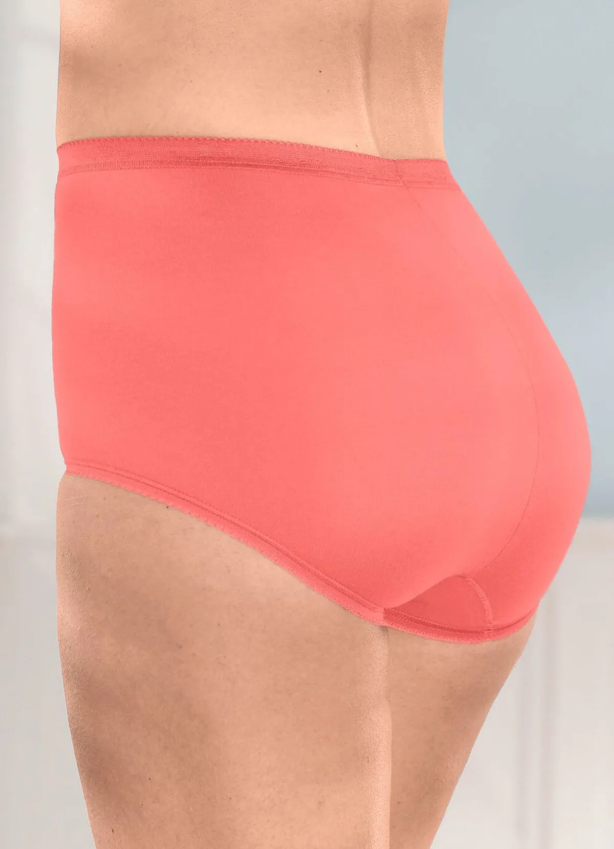 Discount SLOGGI Viererpack Slips mit elastischen Abschlüssen 1X PFIRSICH, 1X LACHS, 1X ZARTROSÉ, 1X VANILLE