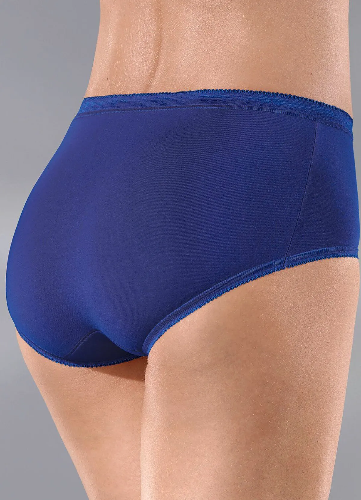 Hot SLOGGI Basic+ Midi Dreierpack Slips 1X BLEU, 1X MARINE, 1X WEISS