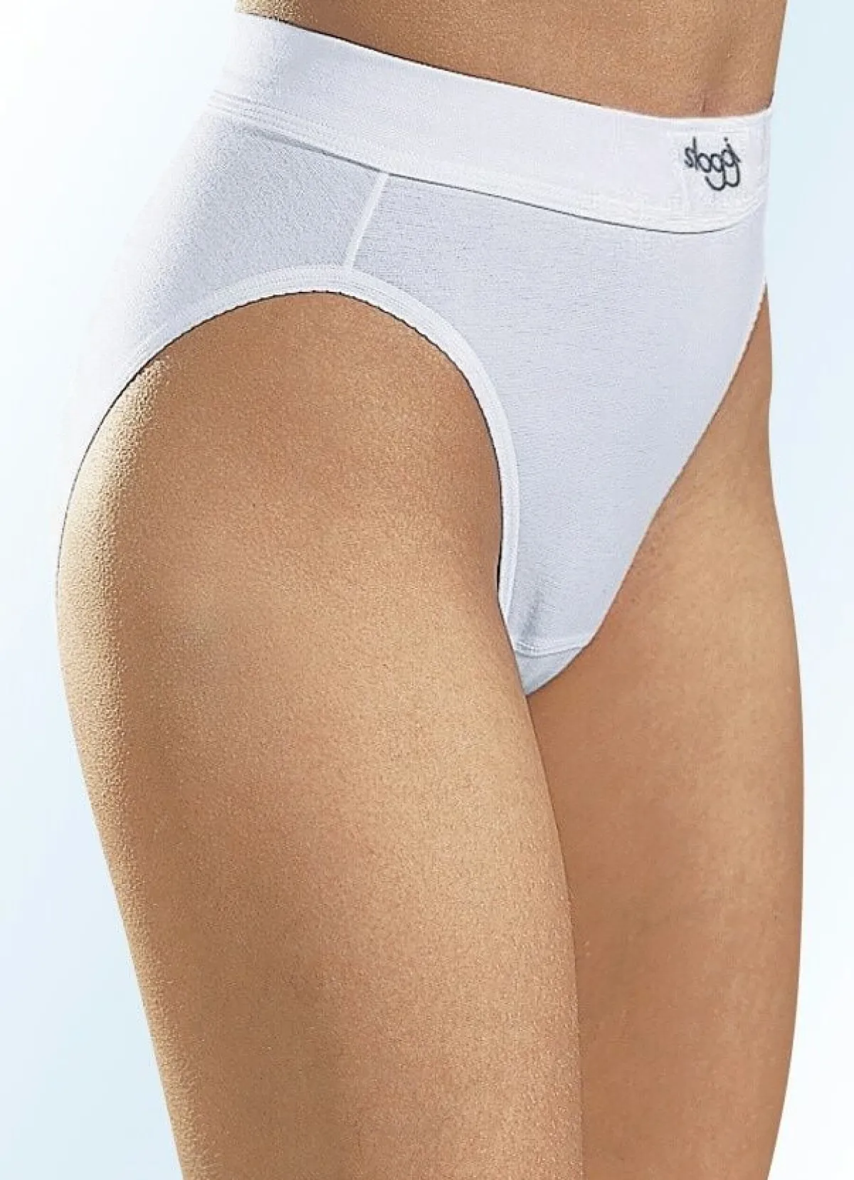 BADER sloggi Double Comfort-Taillen-Mini-Slip mit BIO-Baumwolle WEISS