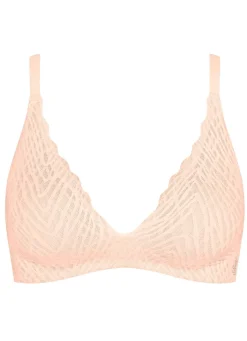 Online BADER sloggi ZERO Feel-Push-up-BH mit Elastikspitze ZARTAPRICOT