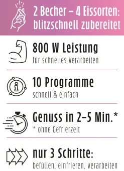 Online BADER „SmoothUp“ Eismaschine schwarz