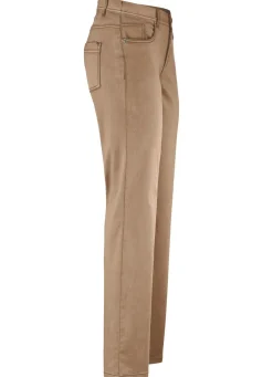 Hot ASCARI Softe Hose in 5-Pocket-Form CAMEL