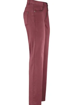 ASCARI Softe Hose in 5-Pocket-Form BORDEAUX