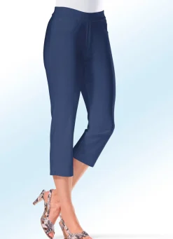 New BADER Soft-Stretch-Caprihose in 11 Farben MARINE