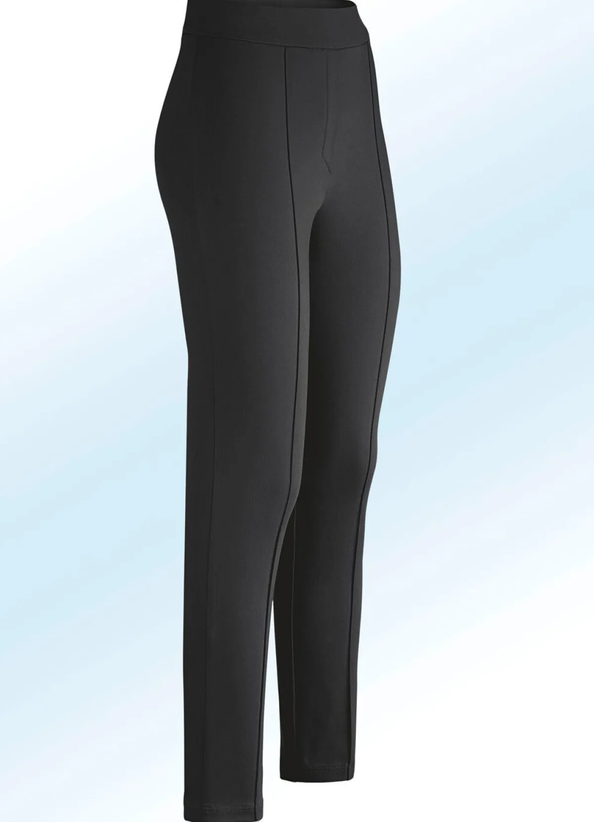 Outlet KLAUS MODELLE MADE IN GERMANY Soft-Stretch-Hose SCHWARZ