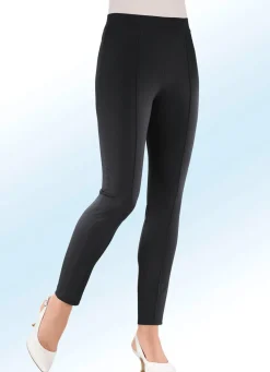 Outlet KLAUS MODELLE MADE IN GERMANY Soft-Stretch-Hose SCHWARZ