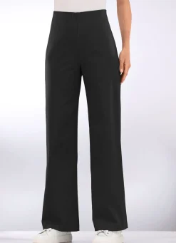 Best KLAUS MODELLE MADE IN GERMANY Soft-Stretch-Hose in modischer Weite SCHWARZ