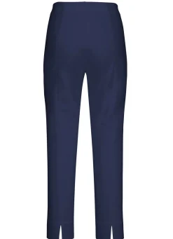 Clearance KLAUS MODELLE MADE IN GERMANY Soft-Stretch-Hose in 7/8-Länge MARINE