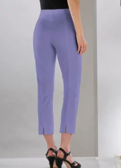 Discount KLAUS MODELLE MADE IN GERMANY Soft-Stretch-Hose in 7/8-Länge LAVENDEL