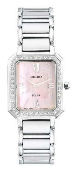 Hot SEIKO Solar-Damenuhr mit Swarovski-Kristalle