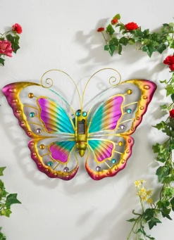 Best BADER Solar-Schmetterling BUNT