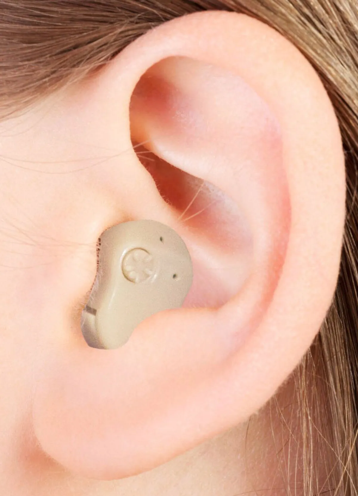 Hot BADER Sound Genie Mini-Hörverstärker: klein, handlich, überall einsetzbar BEIGE