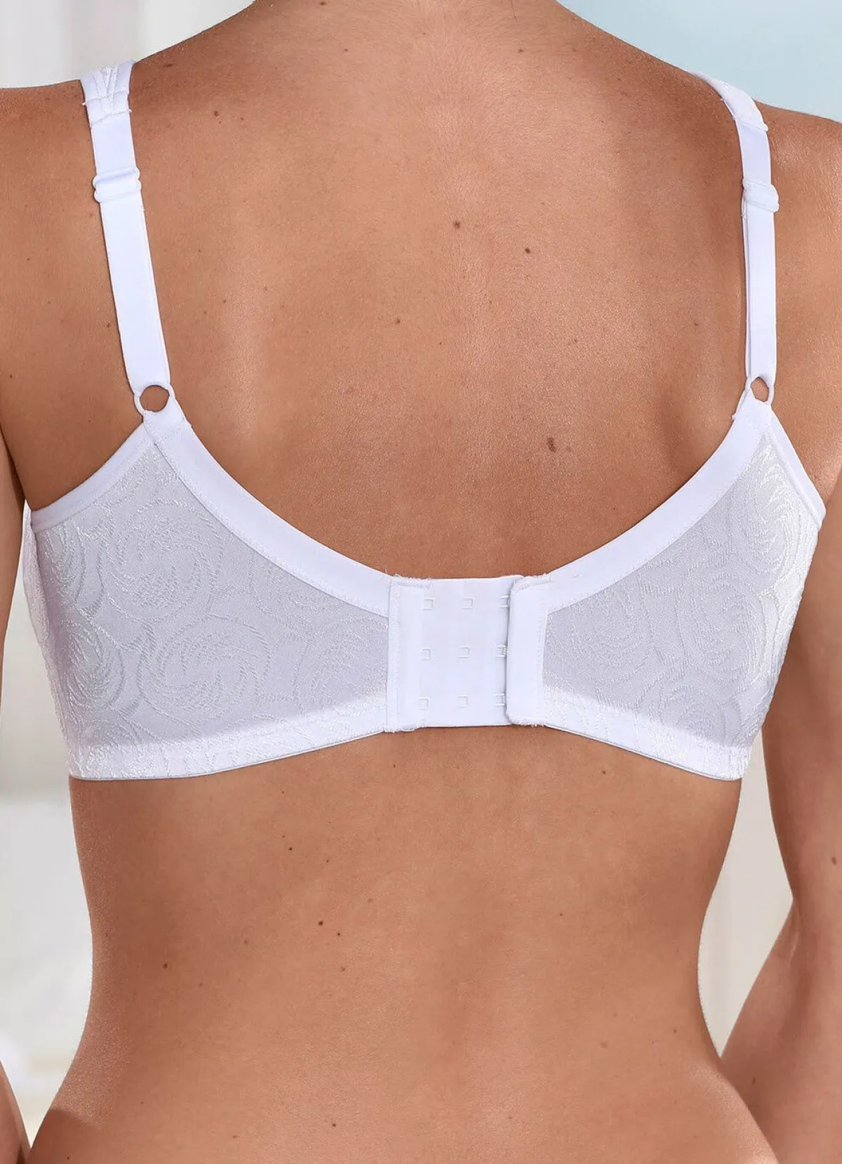SPEIDEL BH mit Jacquard-Dessin WEISS