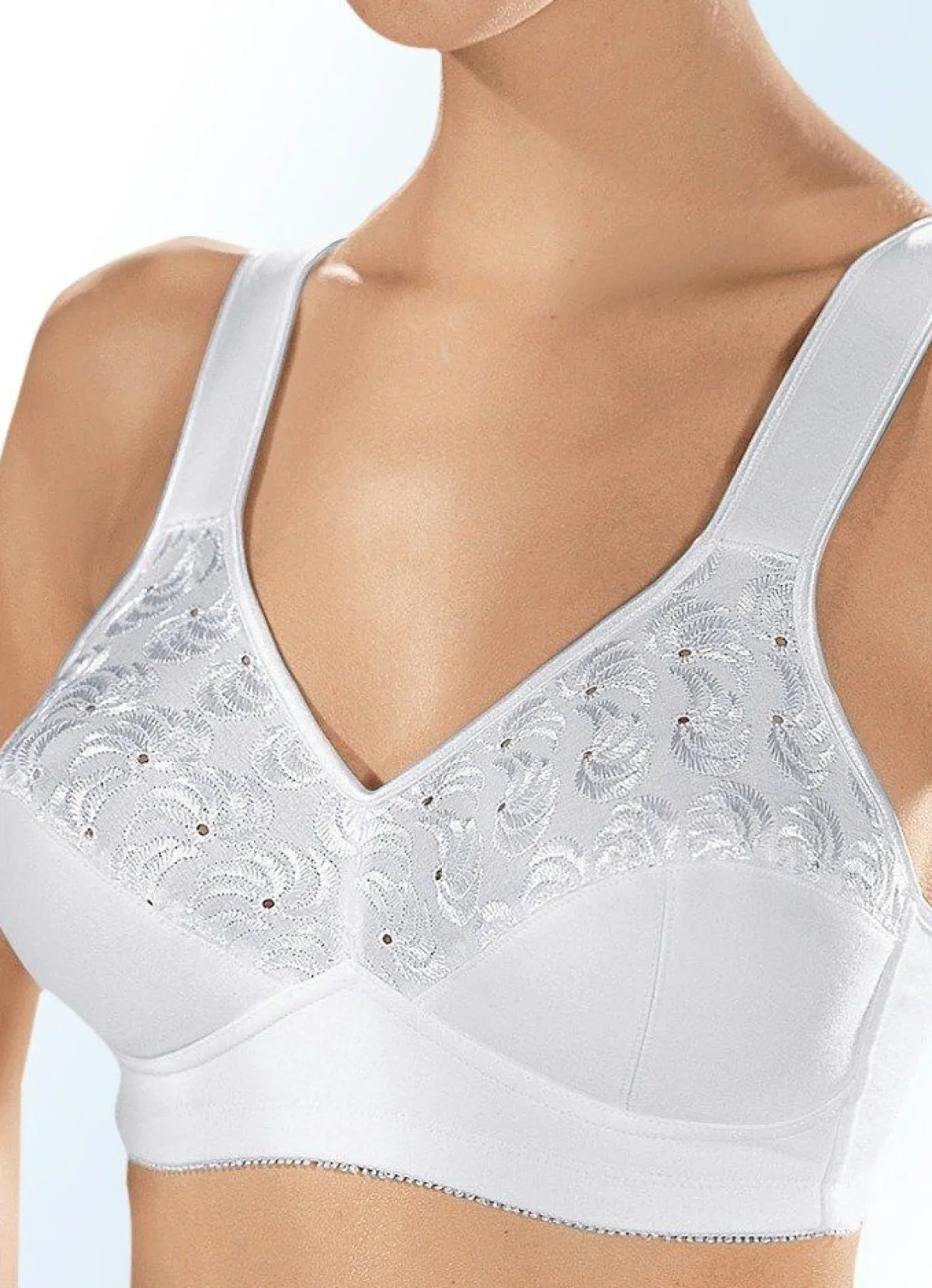 Sale SPEIDEL Zweierpack BH mit Stickerei in den Obercups 2X WEISS