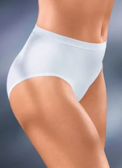 Hot BADER Speidel Viererpack Slips ohne Seitennähte WEISS