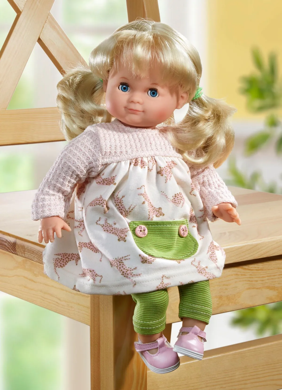 Discount BADER Spielpuppe „Schlummerle“ bunt