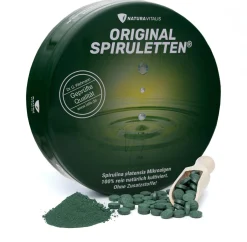 Hot NATURA VITALIS Spirulina Presslinge in Spirulettendose