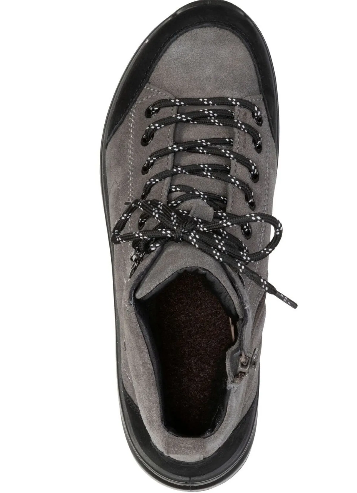 Best BADER Sportliche Damen-Boots, Weite K, mit herausnehmbarem Fußbett ANTHRAZIT