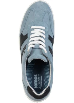 Online BADER Sportliche Damen-Schnürschuhe, Weite H, mit herausnehmbarem Fußbett BLAU
