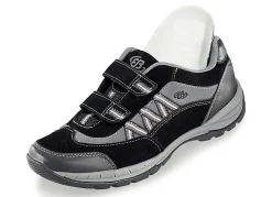 Clearance BADER Sportliche Herren-Slipper, mit herausnehmbarem Fußbett SCHWARZ-GRAU