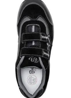 Clearance BADER Sportliche Herren-Slipper, mit herausnehmbarem Fußbett SCHWARZ-GRAU
