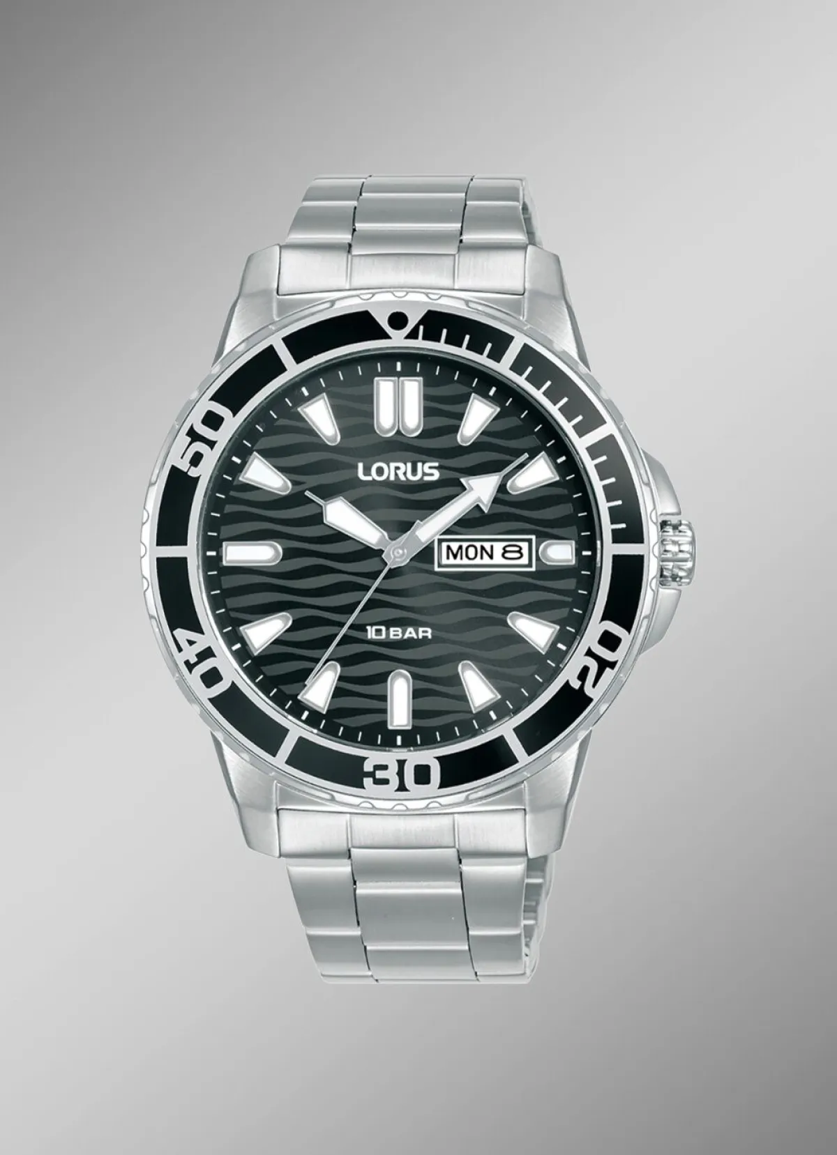 New BADER Sportliche Quartz-Herrenuhr