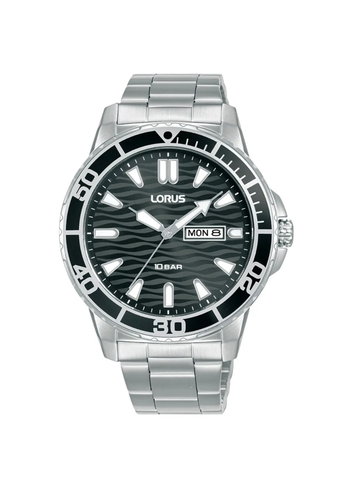 New BADER Sportliche Quartz-Herrenuhr