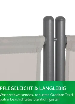 Best BADER Standfeste Stellwand, 3-teilig lichtgrau