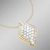 Discount BADER Stark ausgefasster Anhänger mit Brillanten
