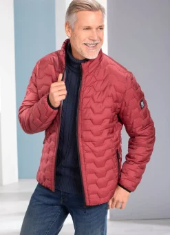 New BADER Steppblouson von „Gate One“ ZIEGELROT