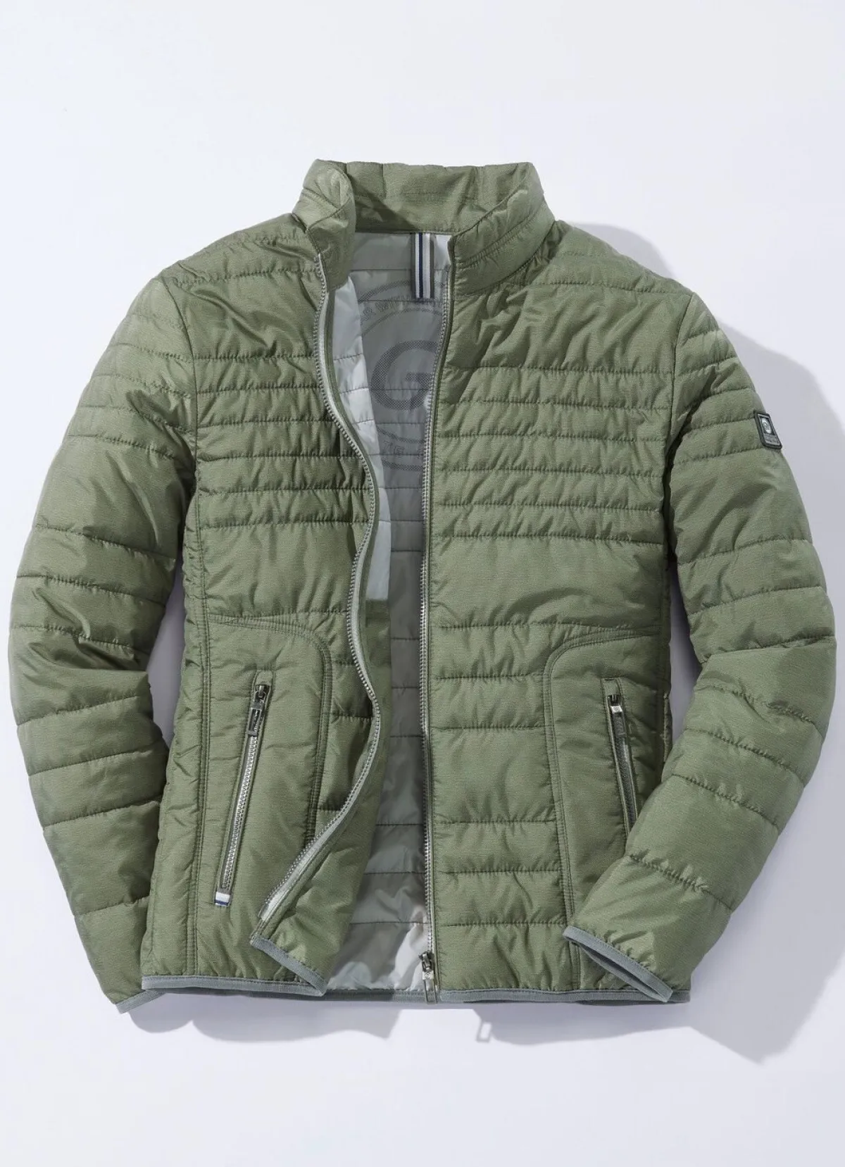Outlet GATE ONE Steppblouson von „“ in 3 Farben KHAKI