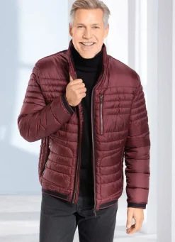 Best BADER Steppblouson von „New Canadian“ BORDEAUX