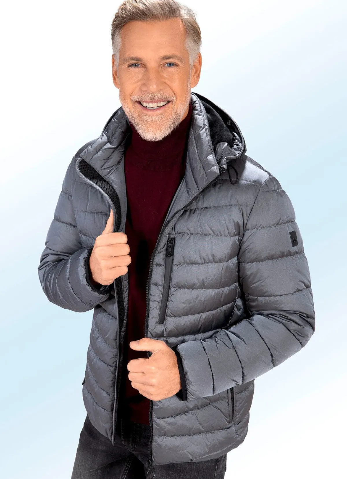 Outlet New Canadian Steppkurzjacke von „“ GRAFIT