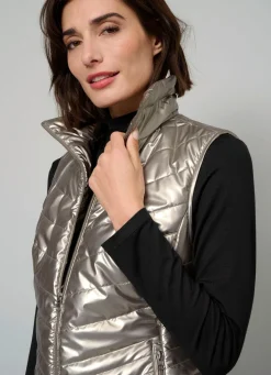 New BADER Steppweste in trendgenauer Metallic-Optik GOLD