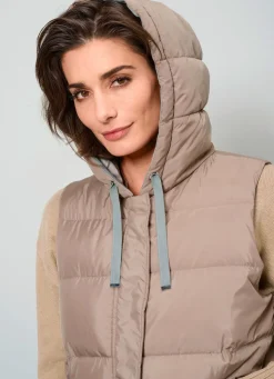 Discount BADER Steppweste mit 2-Wege-Reißverschluss BEIGE