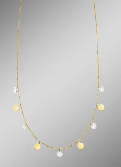 Clearance BADER Stilvolle Halskette mit Zirkonia